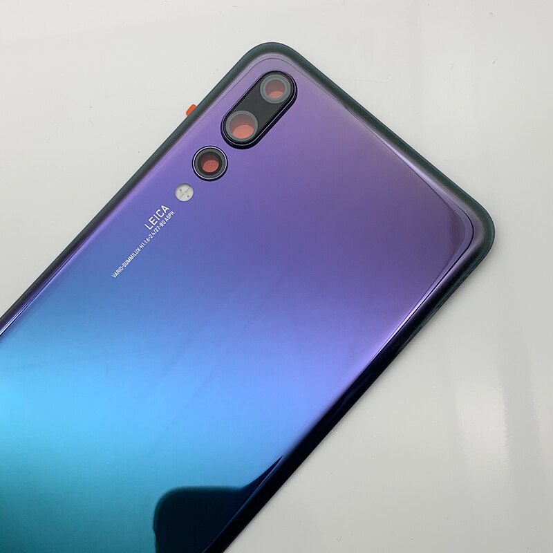 100% Originele Huawei P20pro Batterij Cover Voor P20 Pro Vervang De Batterij Cover Met Camera Cover P20 Pro