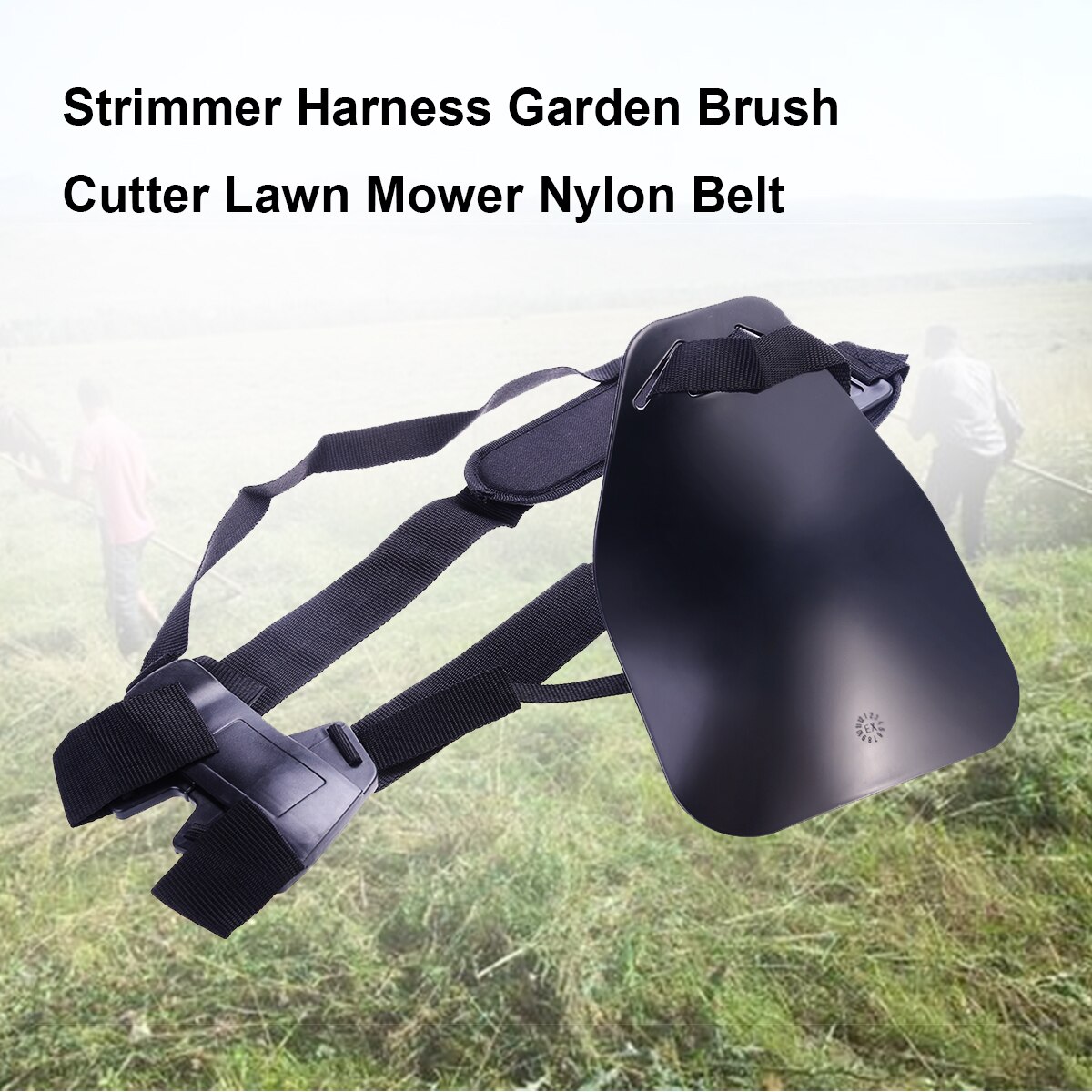 BESTOYARD Comfort Strap Double Shoulder for Brushcutters/ Trimmers/ Strimmer Harness Garden Brush Cutter Lawn Mower Nylon Belt