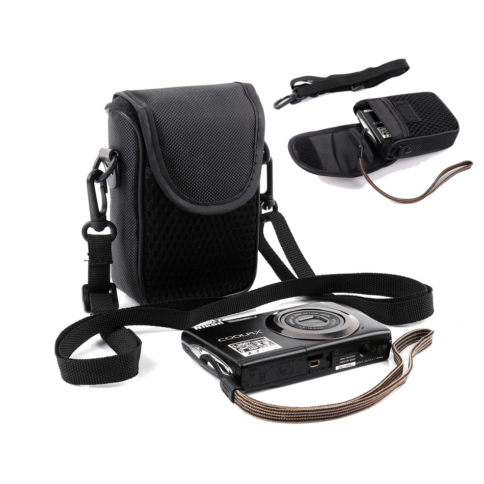 Hombro funda para cámara Digital para Canon IXUS 400, 980, 990, 285, 265, 245, 240, 230, 220, 190, 185, 182, 180, 177, 175, 170, 162, 160, 132, 130