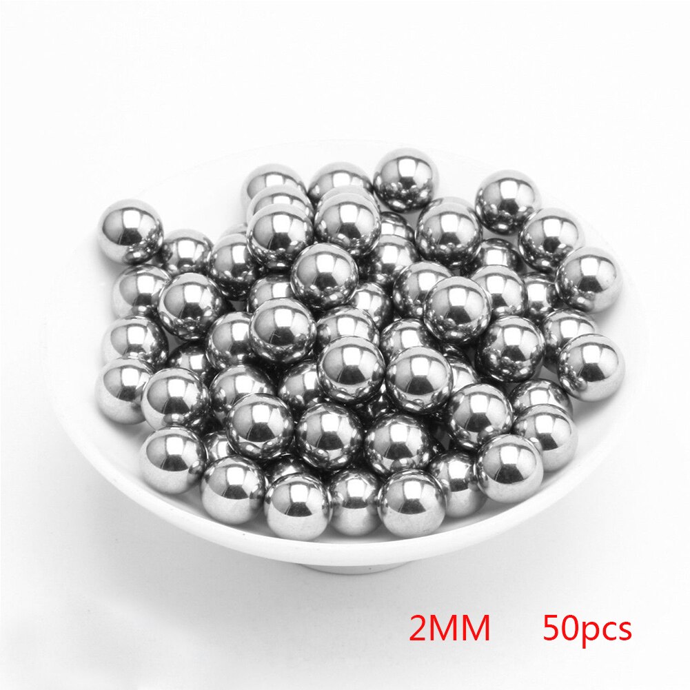 Dia Bearing Balls Stainless Steel 2mm 3 mm 4mm 5mm 6mm for Bcycles Bearings: 2 MM 50pcs