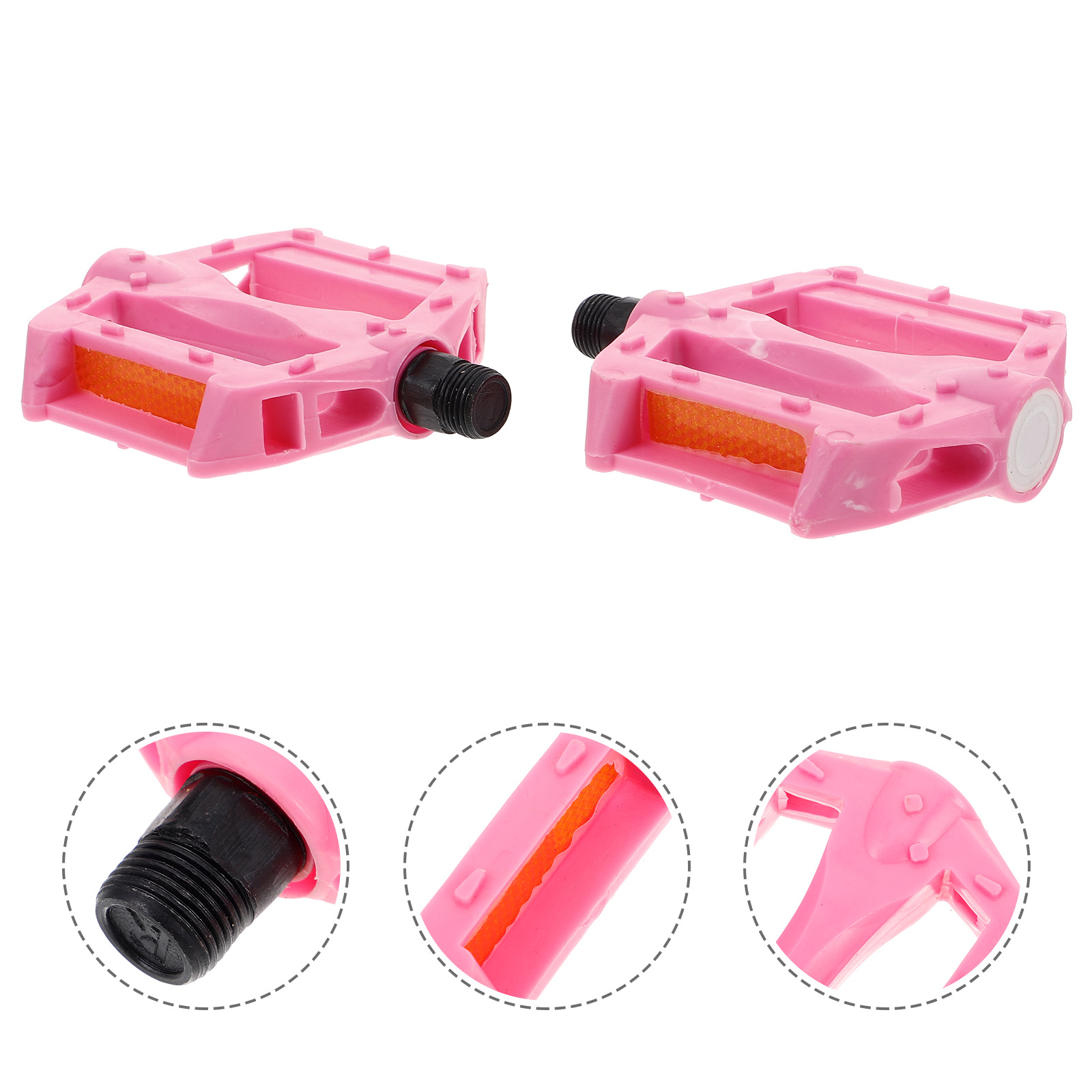 Kinderfietsaccessoires Fietspedalen Universeel Kinder Roze Accessoire Peuter