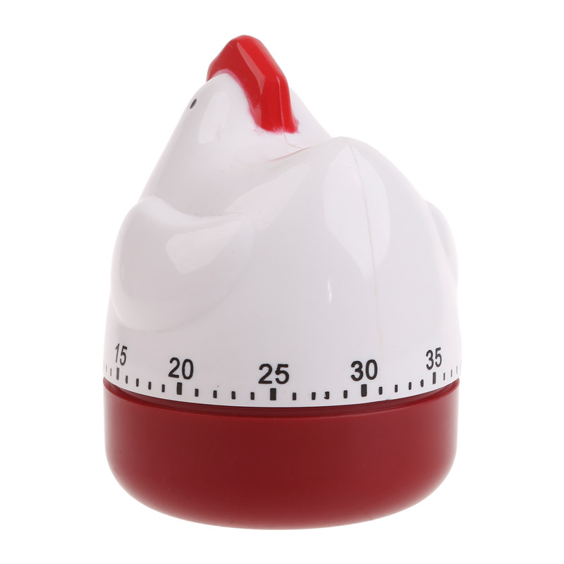 Leuke kip vorm keuken kooktimer mechanische aftelklok alarm herinnering tool home decor kookgereedschap