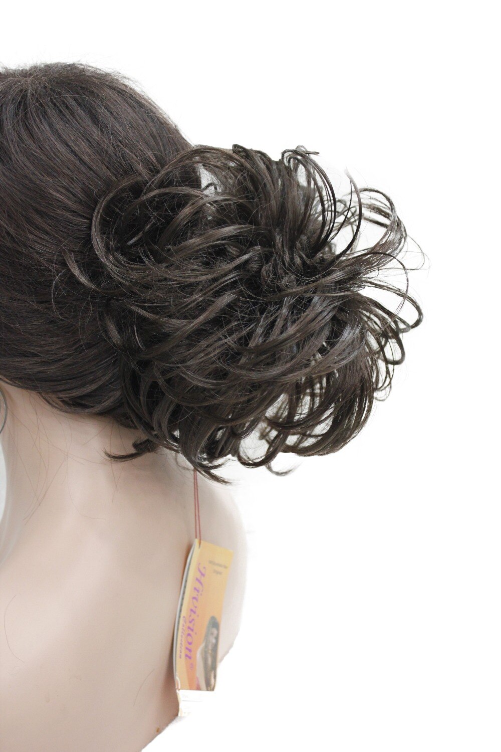 StrongBeauty Synthetic Ballet Hair Bun Extension Donut Chignon Hairpiece for Ponytail