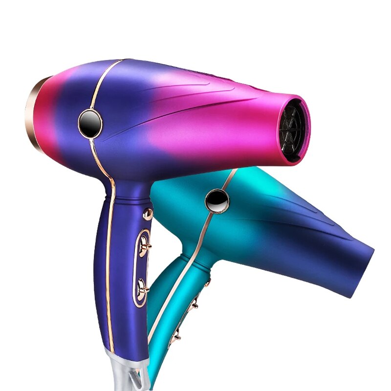 2000w Electric Hair Dryer Salon Styling Tools With Blue-ray Ion AC Motor Strong Power Household Air Blower Drier