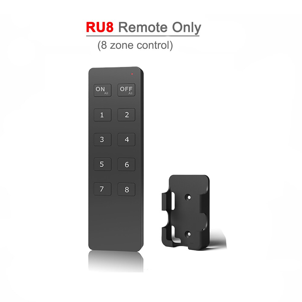 LED Dimmer 12V 24V PWM RF 2.4G Wireless Touch Remote Controller 5V 36V Smart Wifi Dimmer Switch for Single Color LED Strip Light: RU8 Remote Only