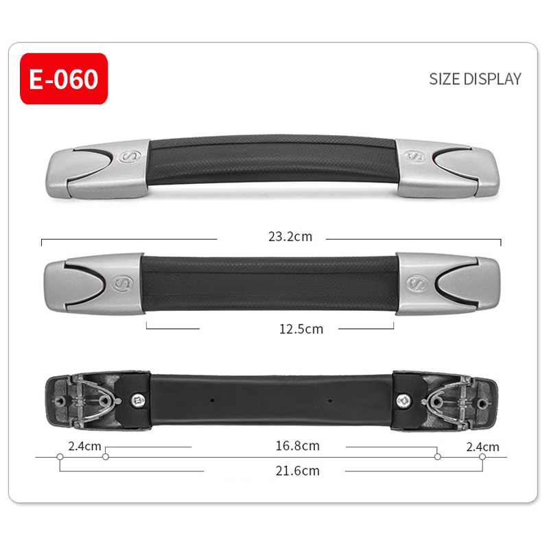 20 arten Schwarz Universal Gepäck Griff Koffer Griff Ersatz Reise Trolley Griff Tasche Griff Grip Zubehör