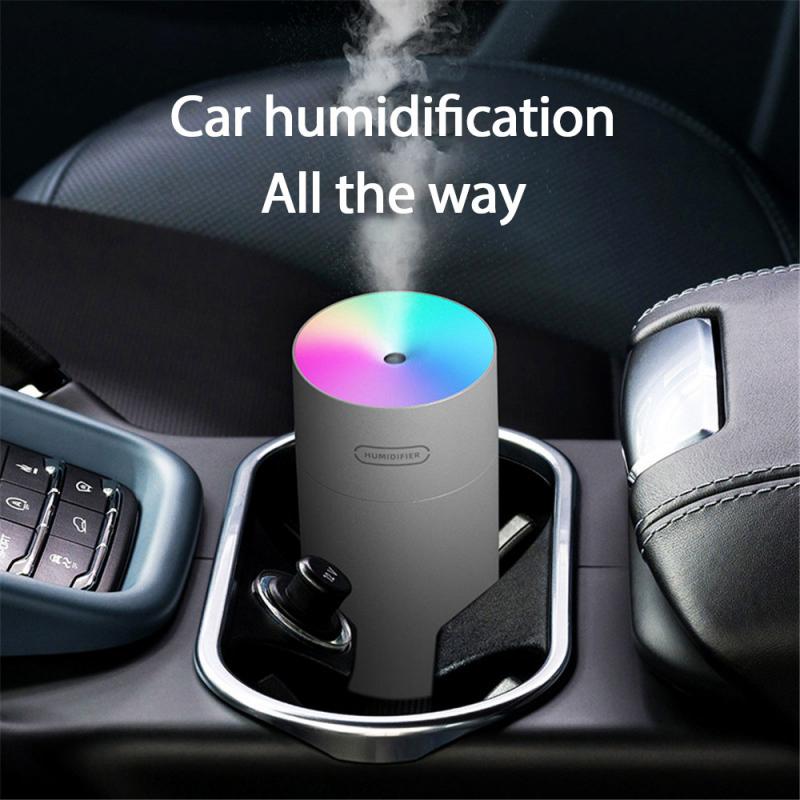 270/300ml Air Humidifier Ultrasonic Aroma Essential Oil Diffuser Mini USB Cool Mist Maker Aromatherapy With Colorful Light