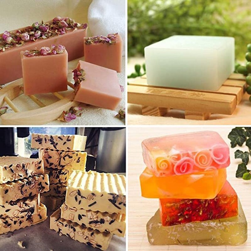 Houten Zeep Loaf Cutter Mold En Zeep Cutter Set C Rechthoek Siliconen Mal Met Houten Doos Rechte En Golvende Zeep cutter