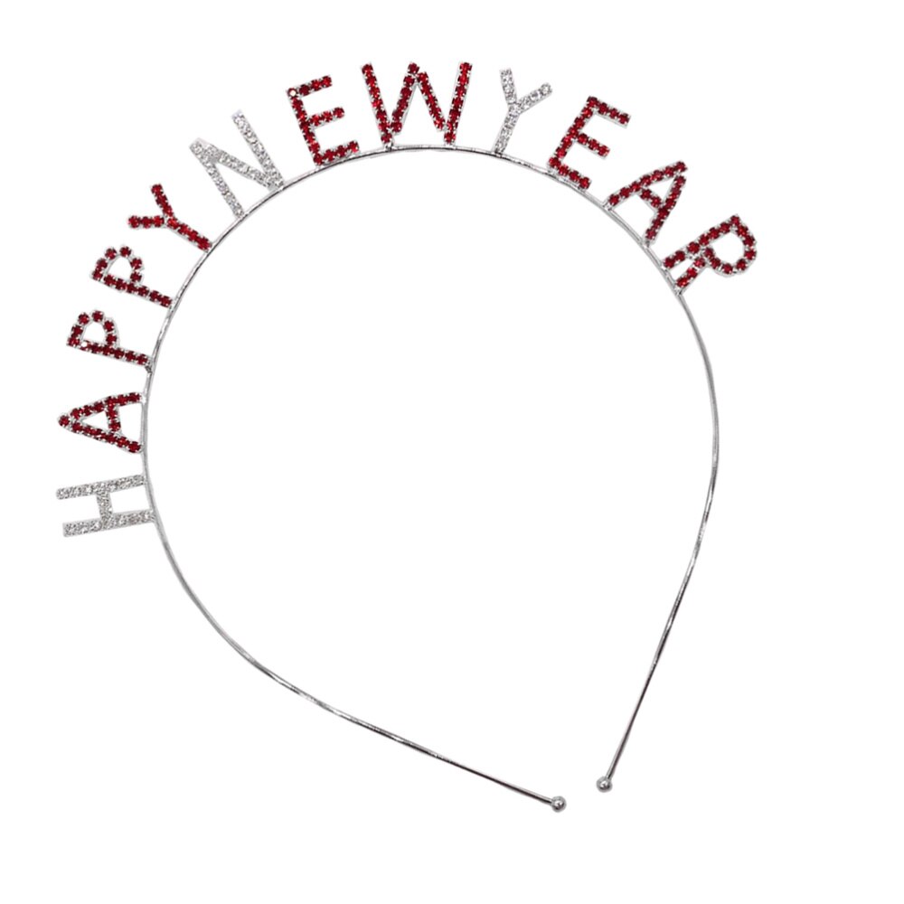 1pc haarringen decoratieve kristallen feestelijke haarringen haaraccessoire voor het jaar: Zoals weergegeven