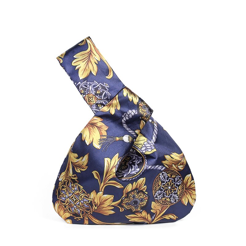 Japonês Mini Nó Portátil Saco De Pulso Das Mulheres Saco De Alça Superieure Simples Bolsas Saco De Compras À Prova dwaterproof: e
