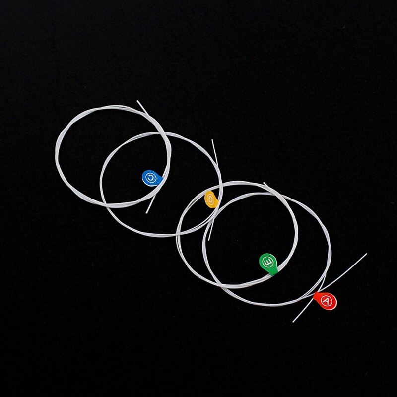 Ukulele Strings Acoustic Guitar Ukulele String Replacement Musical Instrument Accessories (5 Set)
