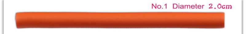 10pcs Magic Hair Curlers Rollers Soft Foam Bendy Hair Rollers DIY Hair Styling Rollers Sponge Hair Curling: random color  2.0cm