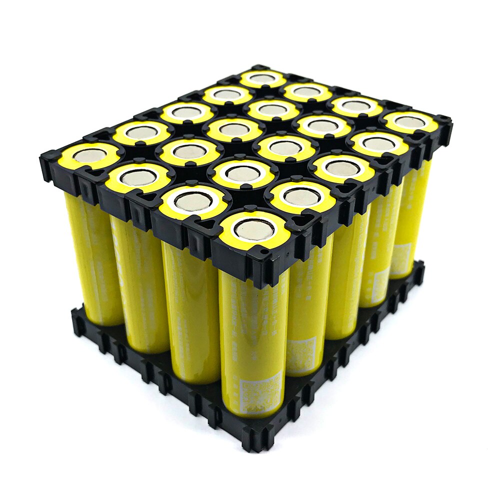 Alma 50pcs18650-4x5 Cylindrical-Bracket Support-Stand Anti-Vibration-Holder Li-Ion-Cell-StorageBattery Case Storage Box Containe