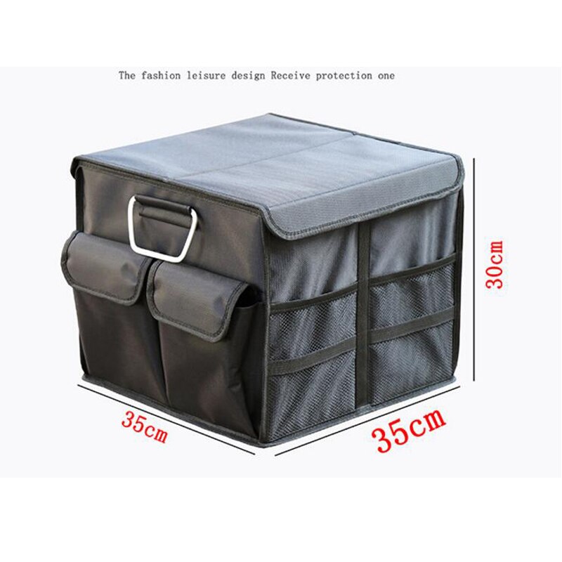 Car storage box car organizer bag trunk folding Multi-function home storage box Car backup storage box Trunk box bag