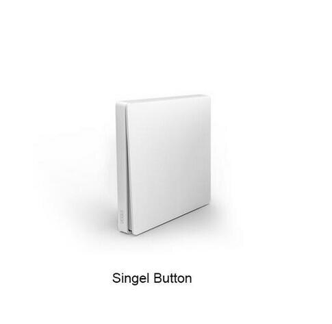 Version Xiaomi Aqara Mijia Smart home Light Control ZiGBee Wireless Key and Wall Switch Via Smarphone APP Remote: White Wireless Key 1
