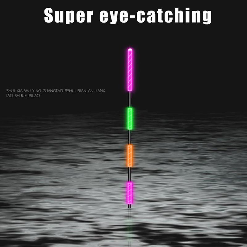 super Luminoso di Notte di Pesca A portato Intelligente Galleggiante superiore Luminoso ultra Sensibile Elettronico Galleggianti boa Accessori per La Pesca tutto'aperto Strumenti