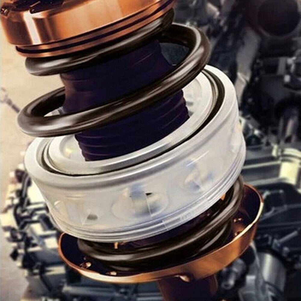 2PCS Universal Rubber Car Shock Absorber Spring Buffers Automobile Suspension Buffers Spring Bumper Power Auto Autobuffer Parts
