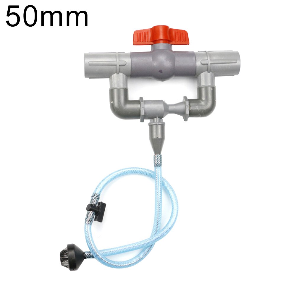 32/40/50/63Mm Venturi Buis Tuinieren Irrigatie Meststof Roterende Sprinklers Breken Water Saving Tuin Irrigatie sprinkler: 50mm