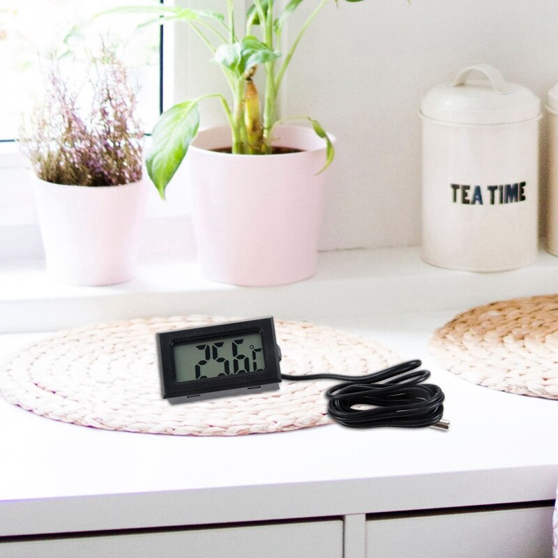 Digital LCD Thermometer Temperature Gauge Probe Sensor -50°C TO +110°C Range