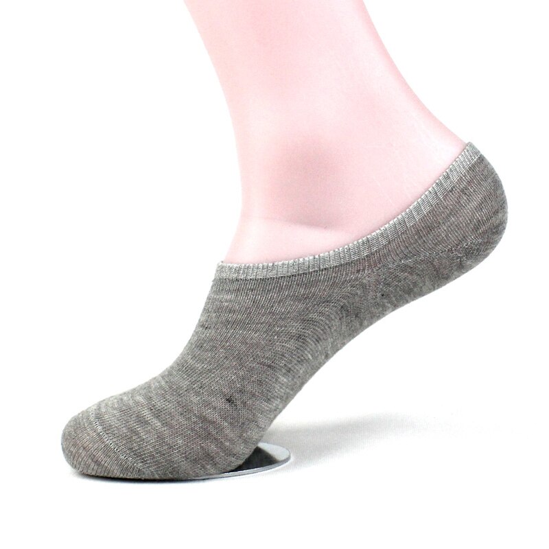 5 Pairs Boat Socks Spring Summer 8 Solid Colors Cotton Sock Slippers For Men Women