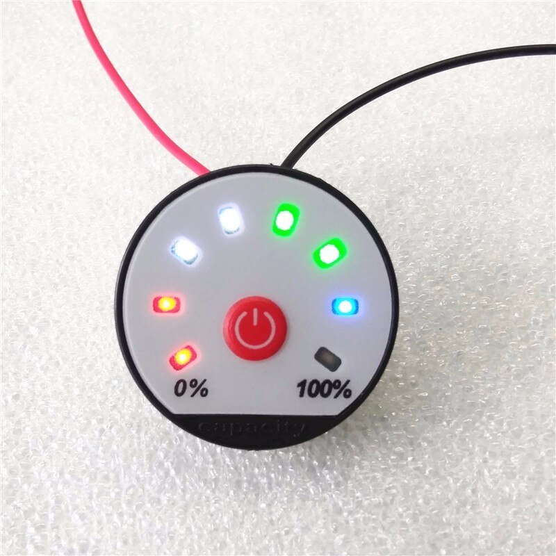 8-65v universele lcd auto zuur lood lithium batterij capaciteitsindicator digitale voltmeter spanningstester js -8t