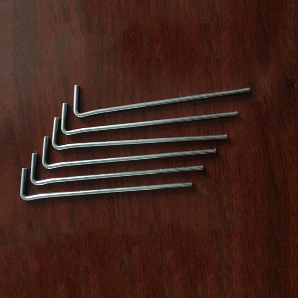 10 pçs barraca de acampamento pegs pregos aço metal durável resistente para caminhadas ao ar livre estacas ao ar livre ferramenta acampamento acessórios