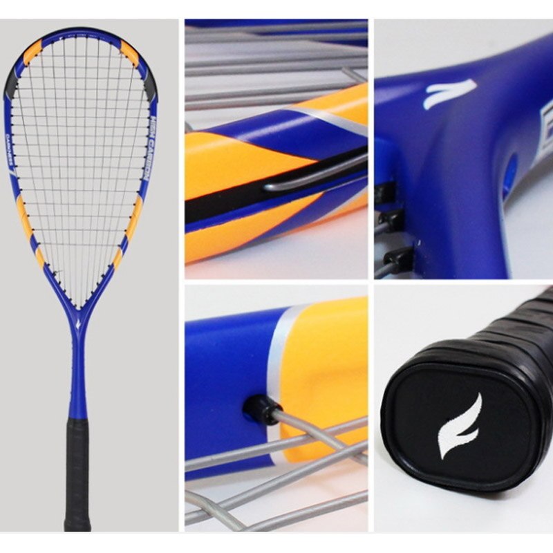 Alle Carbon Squash Racket Licht Duurzaam Met Lijn Tas Professionele Concurrentie Training Carbon Squash Rackets