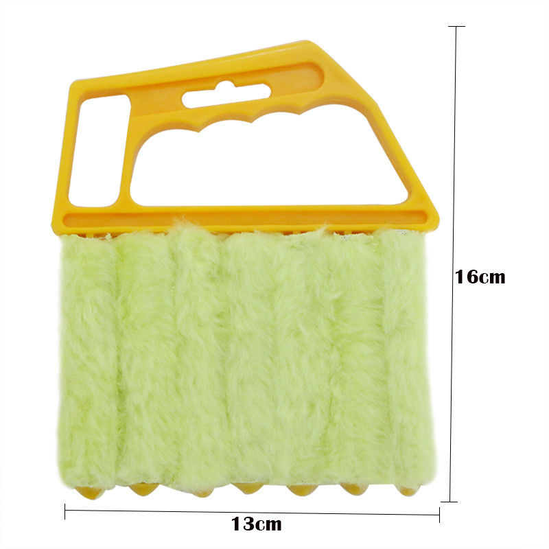 Easy Clean 7 Brush Venetian Blind Cleaner Duster Slats Washable Fabric Cleaning