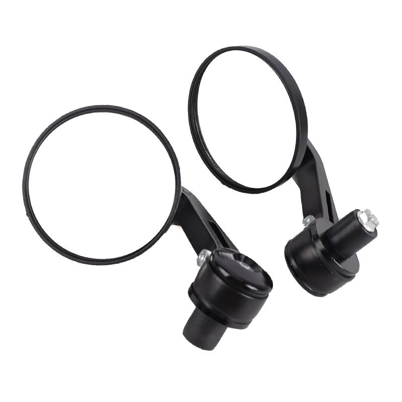Accessori per moto Specchietti posteriori con estremità barra tonda da 7/8 "per Cafe Racer Specchietti laterali per moto Specchietto retrovisore per scooter per moto
