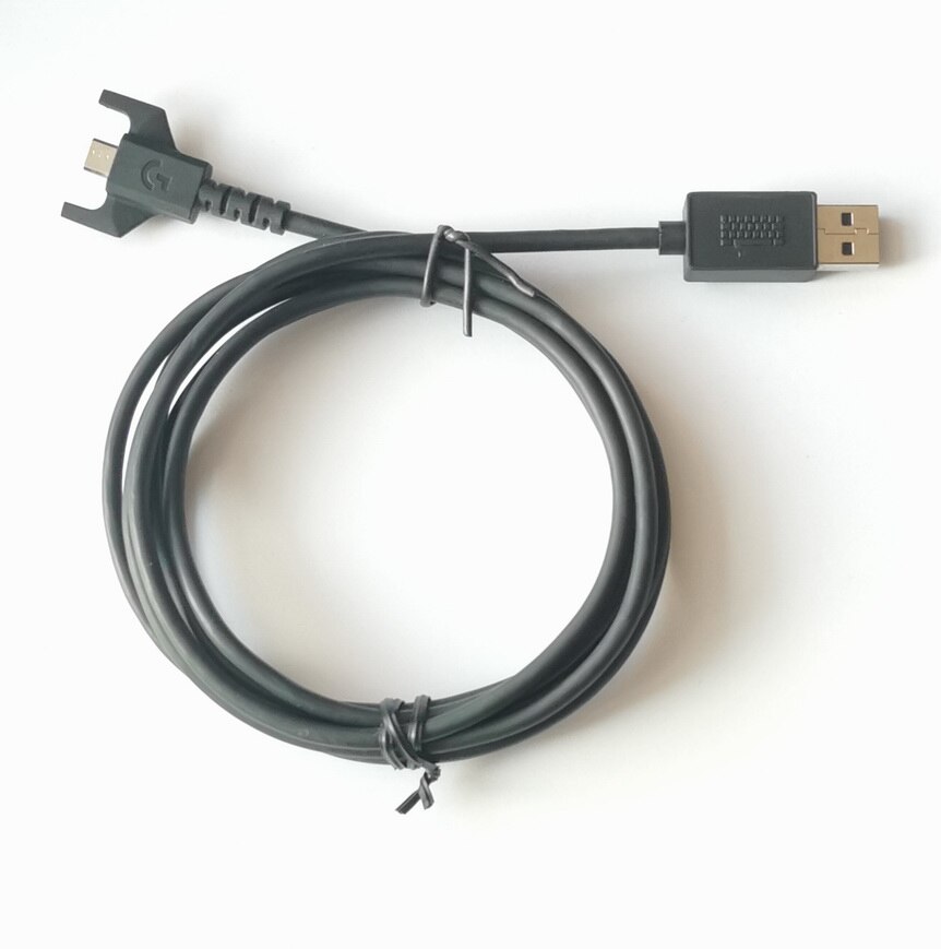 6FT/1.8M For Logitech wireless mouse G703 G900 G903 Gpw G502 adapter Micro-USB to USB port charging cable Data cable