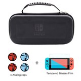 6 in 1 Portable Hard Shell Case for Nintend Switch Cute Cartoon Water-resistent EVA Carrying Storage Bag for NS Console: 5