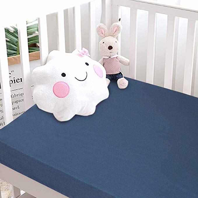 Microfiber Zijdezacht Wieg Lakens Voorzien Peuter Matras Lakens, 28 &quot;X 52&quot; Ademende Cozy Hypoallergeen Baby