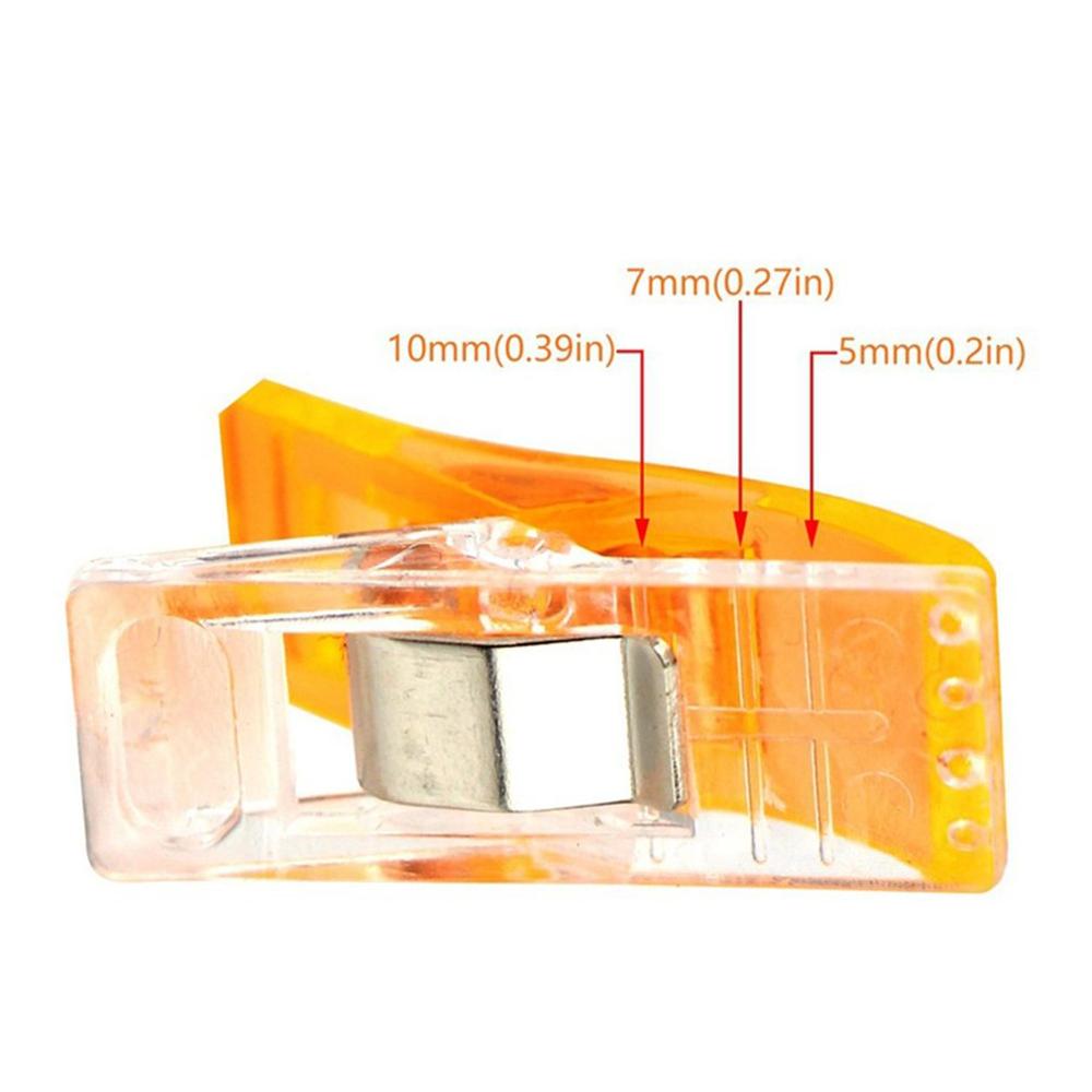 Huishoudelijke handgemaakte knutselclip patchwork naaiclips veelkleurige klaver wonder plastic clip