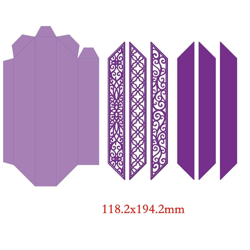 Photo Frame Square Shadow box Metal Cutting Dies Stencil Scrapbook Album Embossing For Card Making Handcrafts Decor: H3381