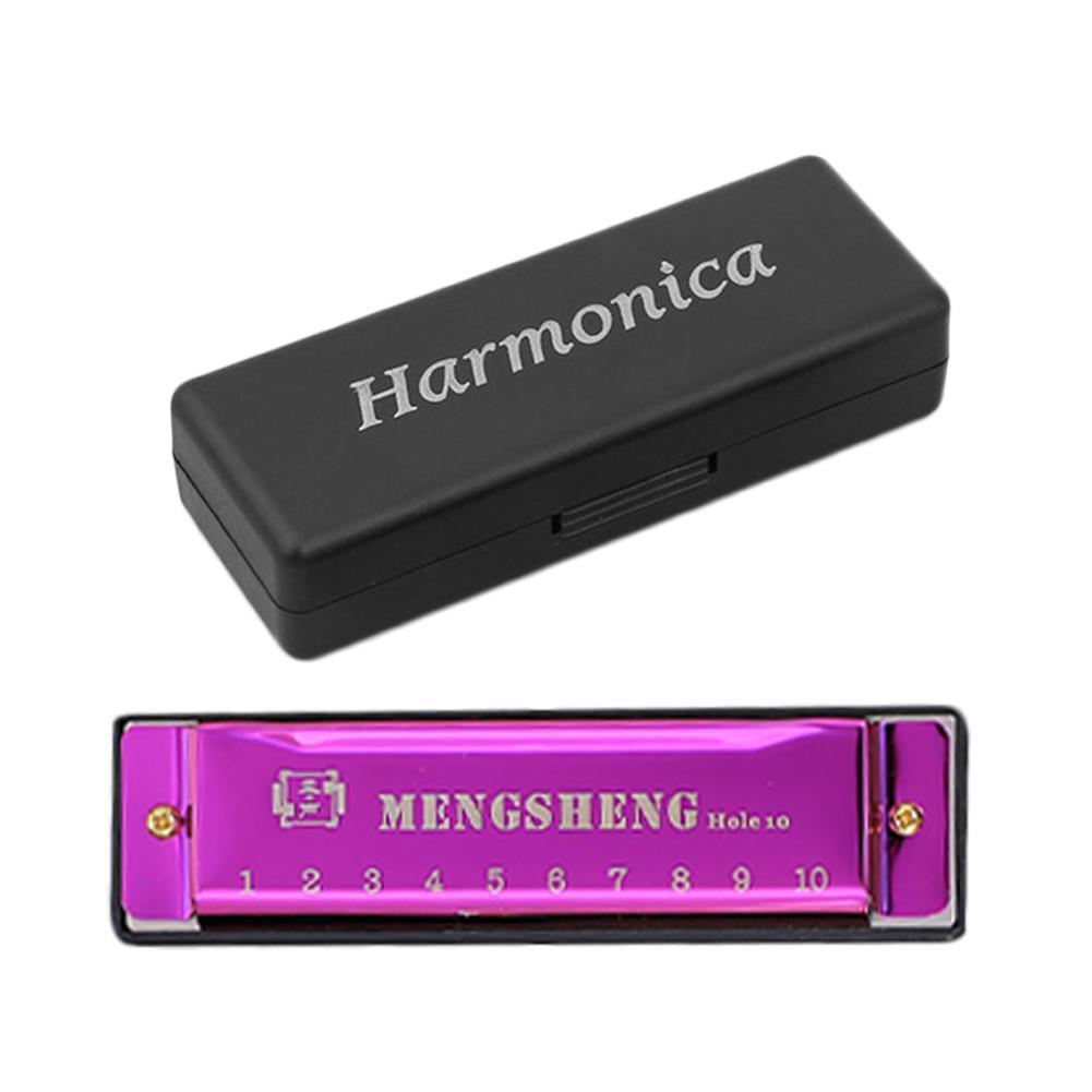 Metal Mouth Organ For Rock Country Folk Jazz Swan Harmonica Diatonic Blues Harp Woodwind Music Instrument Mouth Organ: G