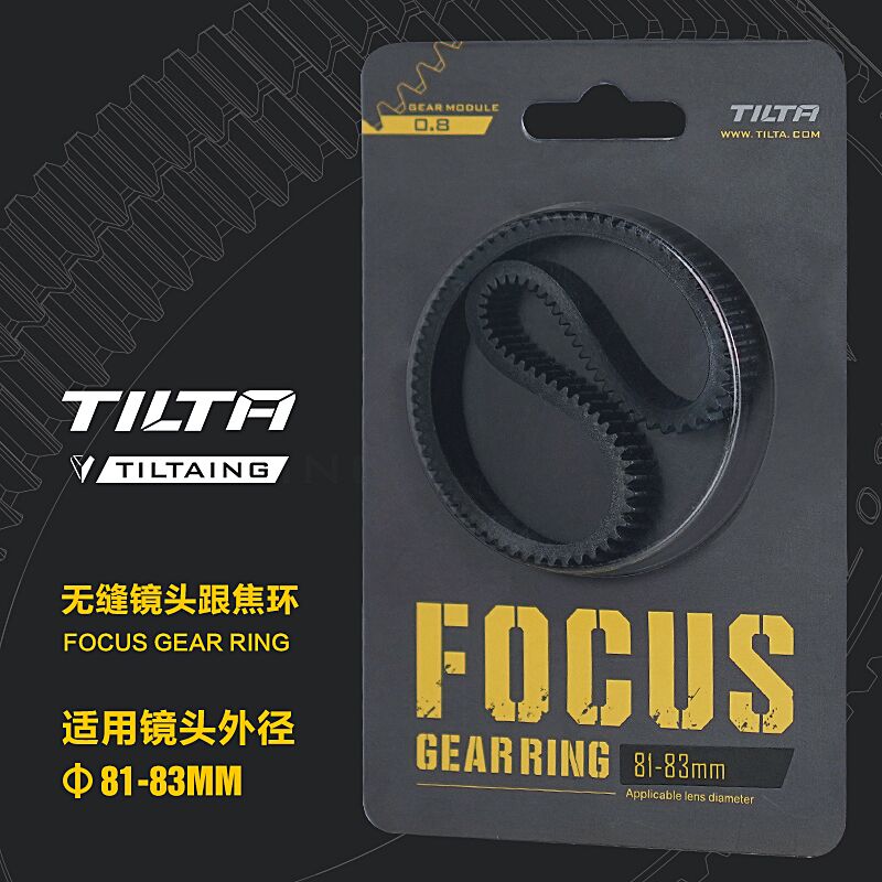 Tilta360 ° Rotation Follow Focus Ring Tiltaing Seamless Focus Gear Ring Camera Accessories Tiltaing TA-FGR: 81-83