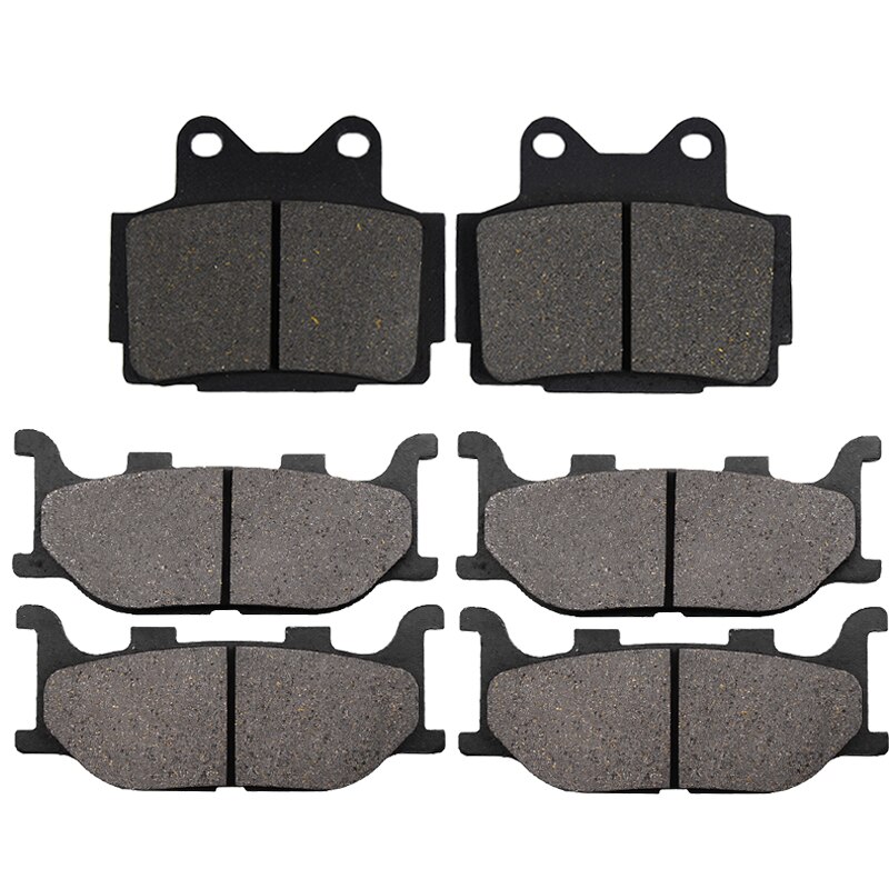 Yerbay-pastillas de freno delantero y trasero para motocicleta, accesorio para Yamaha XJ 600 S, Diversion XJ 600 N XJ 600 XJ600 1998 1999 2000 2001 2002 2003: Front and Rear