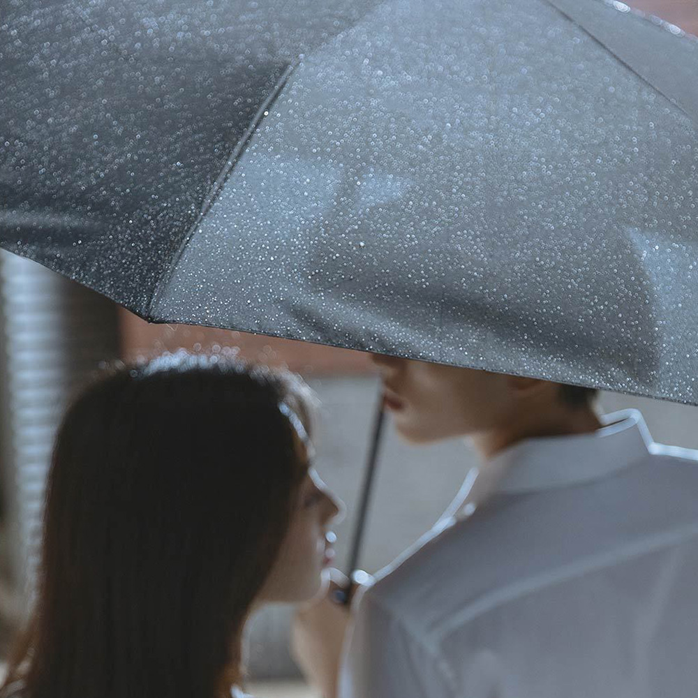 Original Folding Umbrella Aluminum Alloy Tube Practical Waterproof Sun Protection Umbrella Rainy And Sunny Travel Umbrella