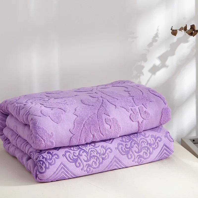 Mode handdoek quiltdeken dekens voor bedden Mantas Para Sofa Decorativa Zachte en gezellige zomerdeken: 70x100 cm / Paars