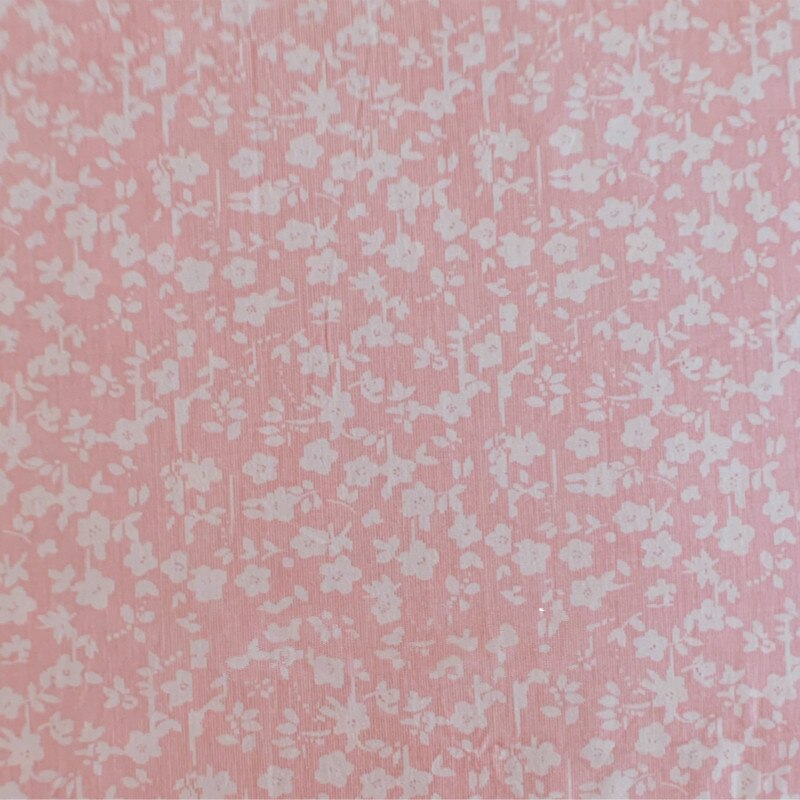 Gedruckt Blumen- Baumwolle Blatt Stoff Baby Tuch für DIY handgefertigt Heimat Dekor Quilten Material Günstige Stoffe Für Patchwork NäHenne: Weiß / 50x80cm