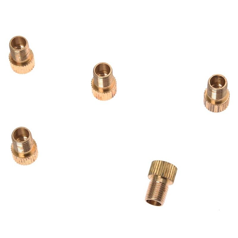 Lot De 3 Adaptateurs De Valve Vélo - Presta, Schrader, Bois - Pour Pompe à Vélo - Universel