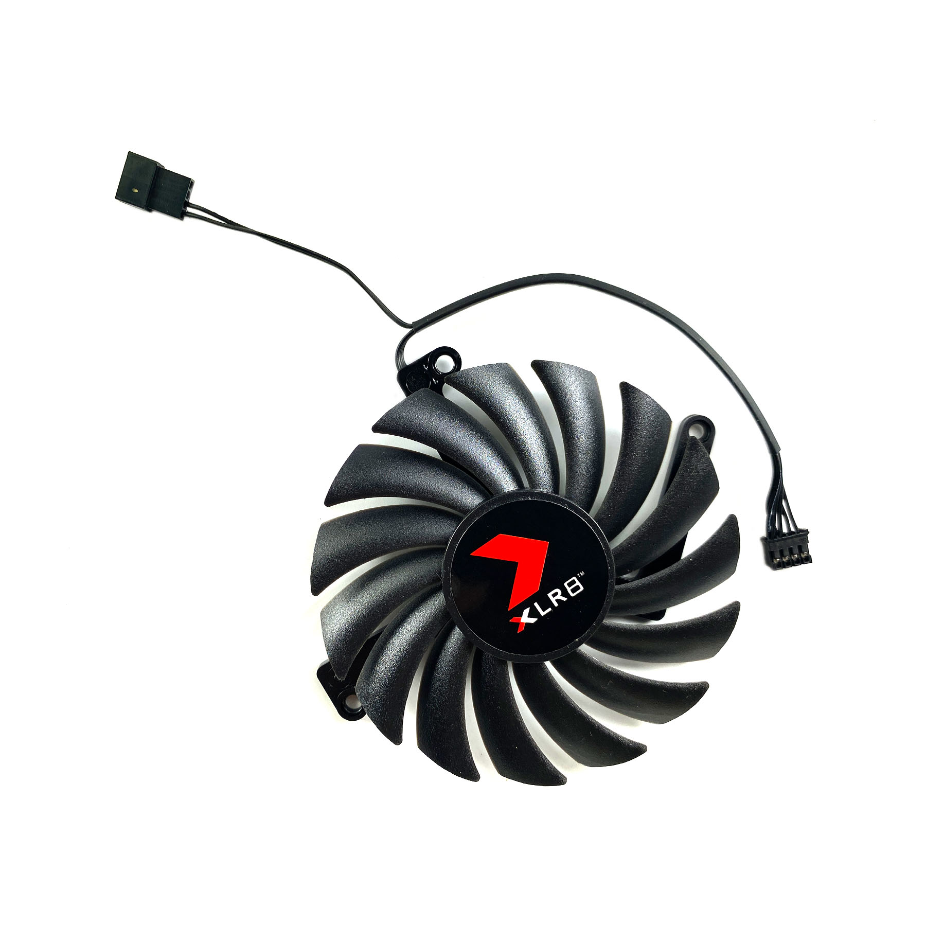 für PNY GeForce RTX 3060 3060ti VERTO Dual Fan Grafikkarte Ersatz Lüfter CF-12910S
