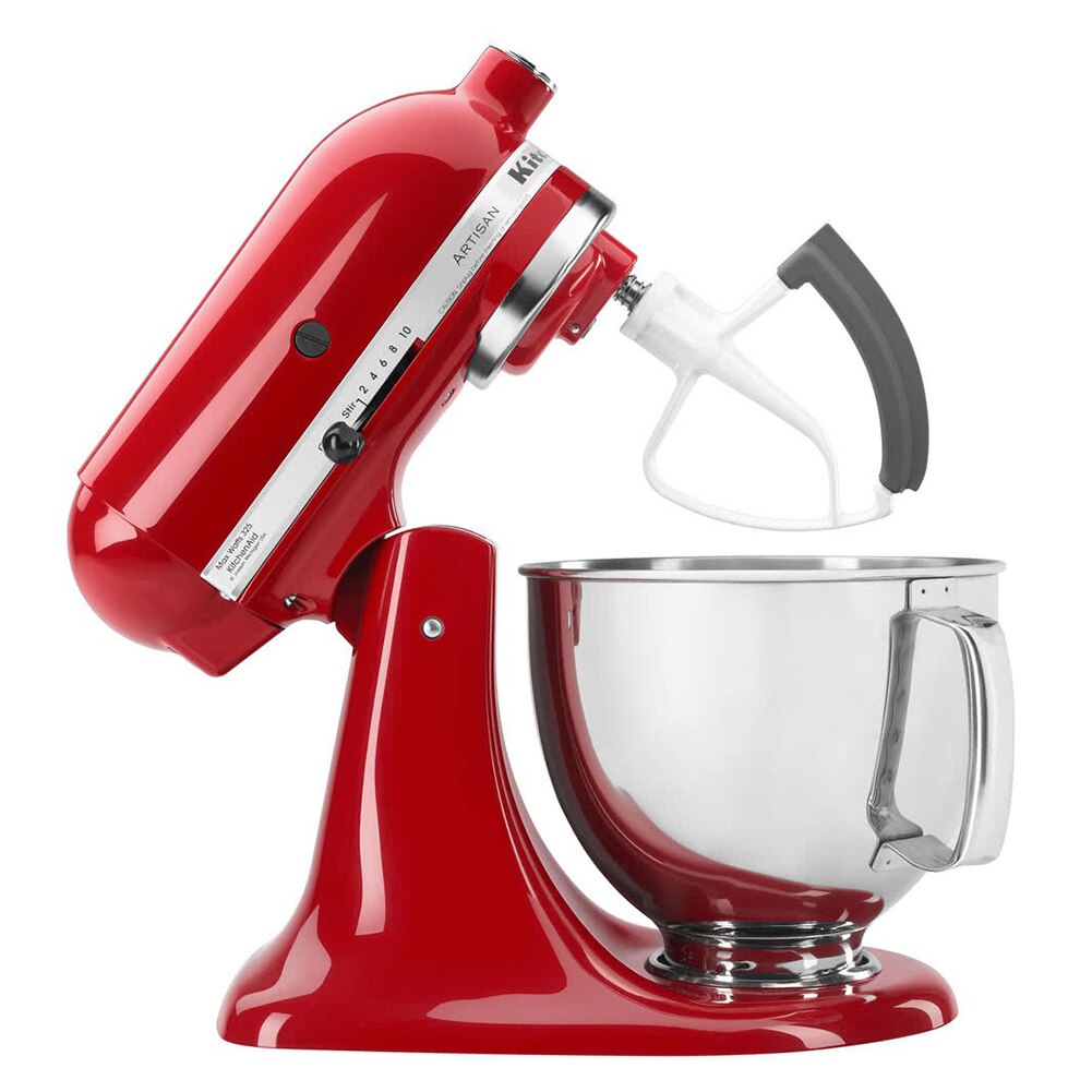 Tilt-Hoofd Platte Beater Siliconen Mixer Paddle Thuis Keuken Mengen Attachment Vervanging Voor Kitchenaid 4.5-5QT