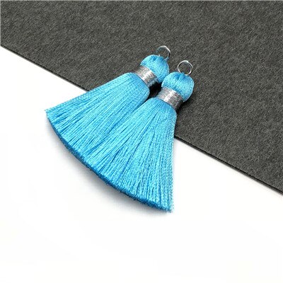 Chengrui  l113,4cm, kwastjes, zijden kwastjes, mini kwastjes, sieraden accessoires, doe-het-zelf oorbellen hangers, huishoudelijke artikelen ,4 stuks/zak: L11323