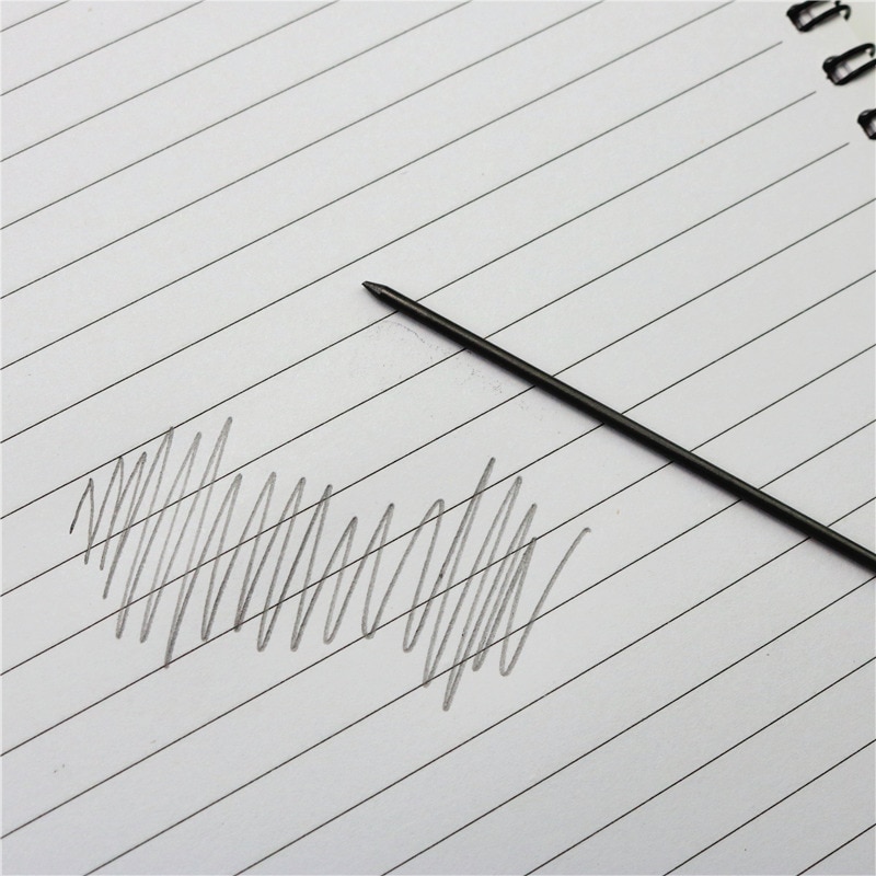 10 pz/scatola 2.0 millimetri matita meccanica matita ricariche 120 millimetri Allunga Matita di piombo 2B ricariche