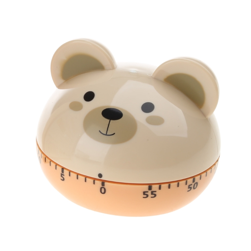 Mechanical Kitchen Timer 60-Minute Wind Up Dial 360° Rotating Cooking Timer
