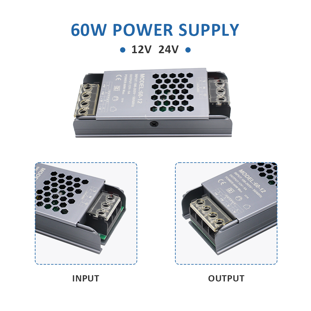 Verlichting Transformator AC110V 220V Naar Dc 12V 24 V Voeding Adapter 60W 100W 200W 300W 400W 12 24 Volt Led Strip Switch Driver