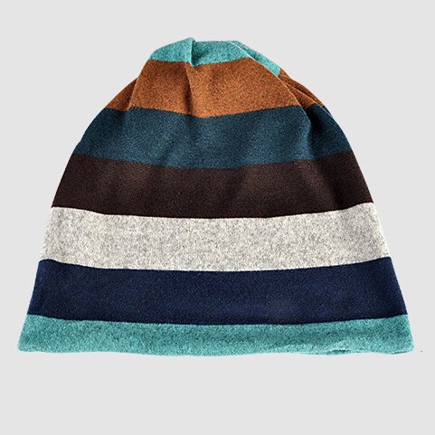 Herfst winter muts voor mannen vrouwen slouchy hoed helm voering katoen sport fietsmuts ademend chemo pet warm thermisch