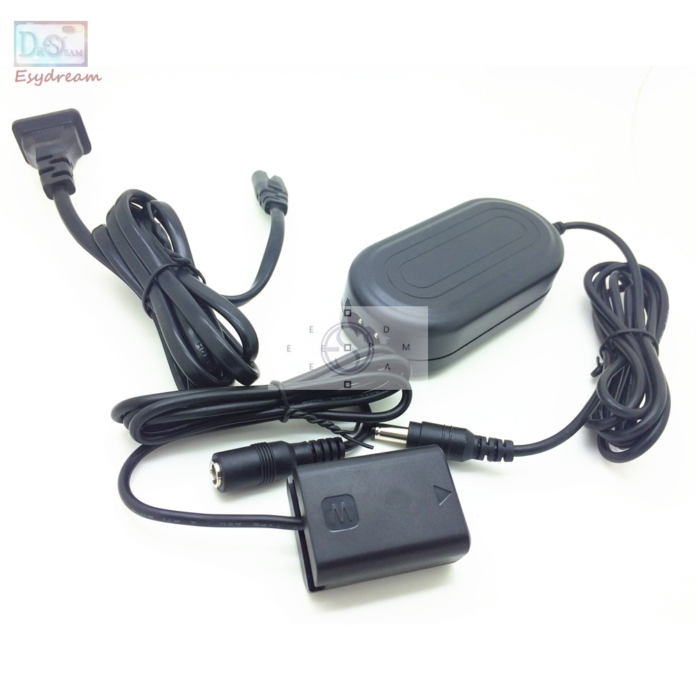 Adaptador de alimentación de CA Kit para Sony A7 A7II A6300 A6000 A5100 A5000 A3000 AC-PW20