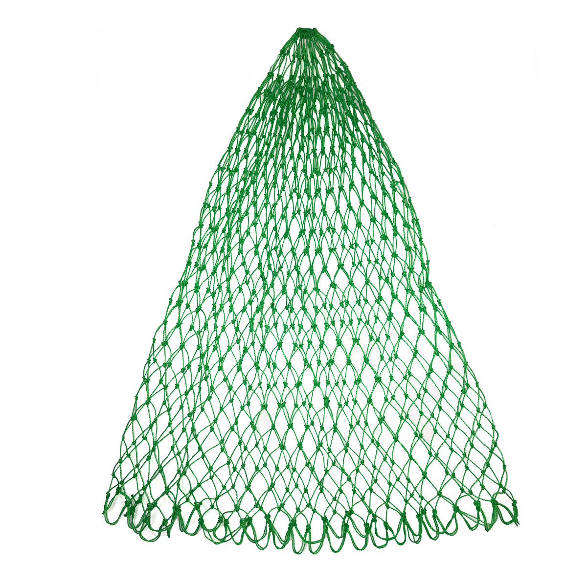Rede de pesca de nylon forte, linha grossa, resistente ao desgaste, rede de pesca para peixes grandes, acessórios de rede de mão, diâmetro 40cm-60cm
